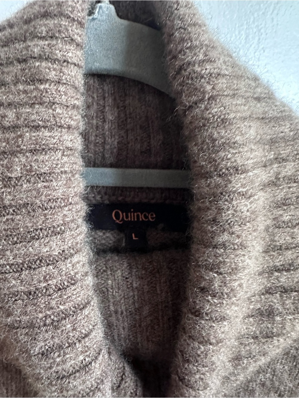 Quince 100% Yak Wool Turtleneck Sweater - Brown - Picture 2 of 7